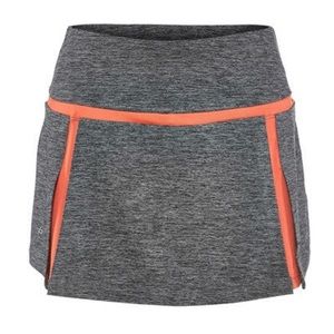 Bolle Gray Orange Tennis Golf Skort size Large